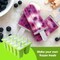 Popsicle Molds 10 Cavities BPA Free Silicone Popsicle Molds, Reusable Popcicale Mould Silicone for Kids, Ice Pop Molds Silicone Popsicle Maker Homemade Ice Cream Mold (Forest Green)
